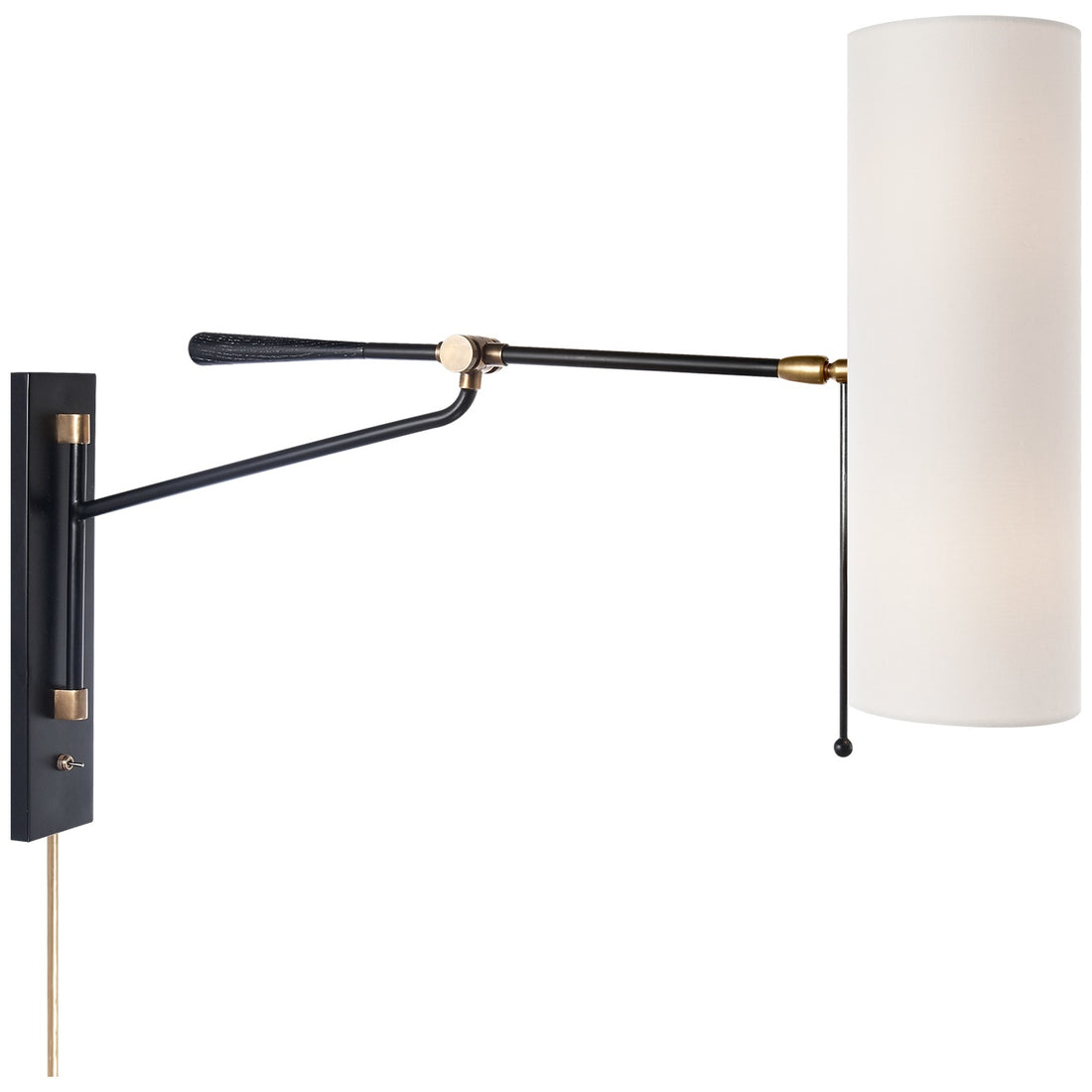 VISUAL COMFORT SIGNATURE, FRANKFORT ARTICULATING WALL LIGHT, WALL SCONCES
