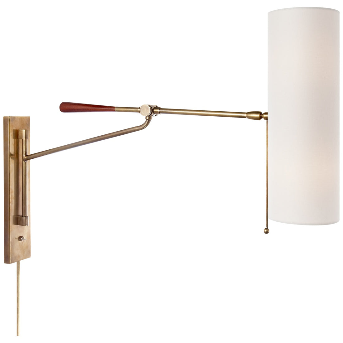 VISUAL COMFORT SIGNATURE, FRANKFORT ARTICULATING WALL LIGHT, WALL SCONCES