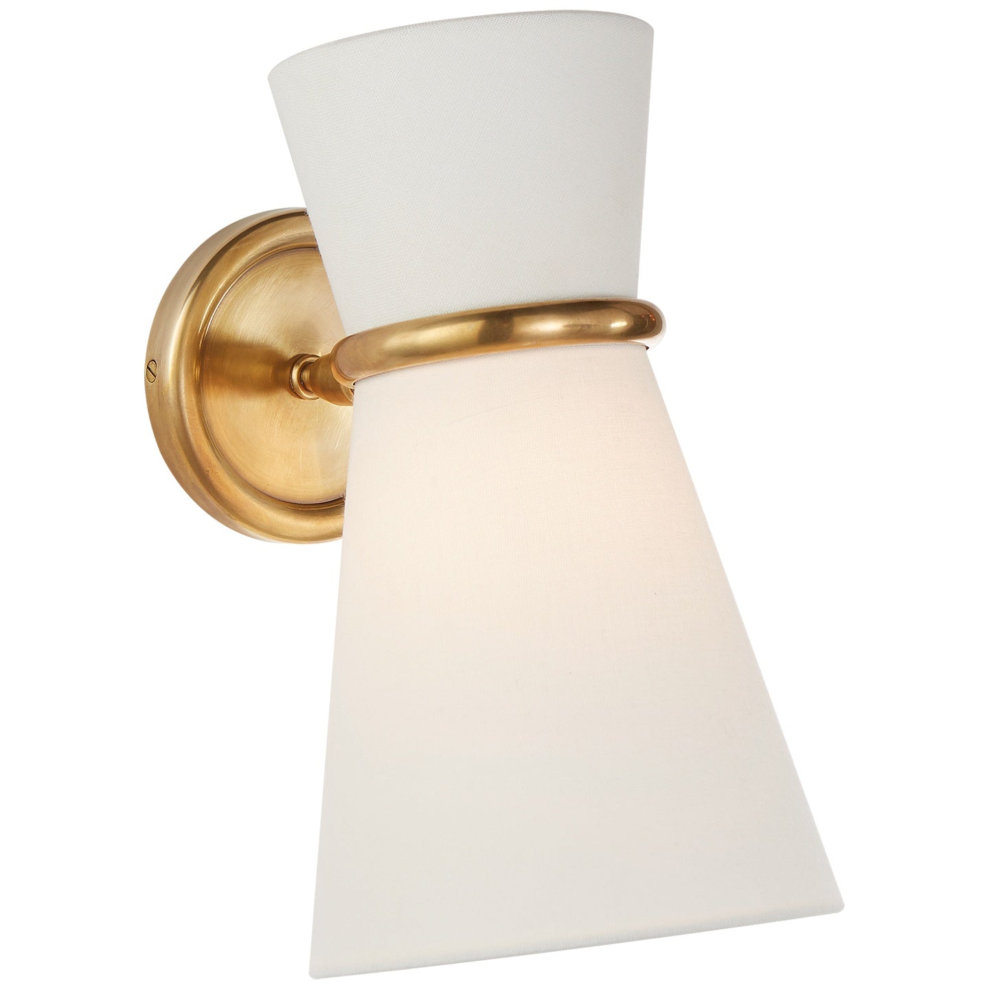 VISUAL COMFORT SIGNATURE, CLARKSON SINGLE PIVOTING SCONCE, WALL SCONCES