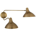 VISUAL COMFORT SIGNATURE, CHARLTON DOUBLE WALL LIGHT, WALL SCONCES