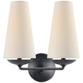 VISUAL COMFORT SIGNATURE, FONTAINE DOUBLE SCONCE, WALL SCONCES