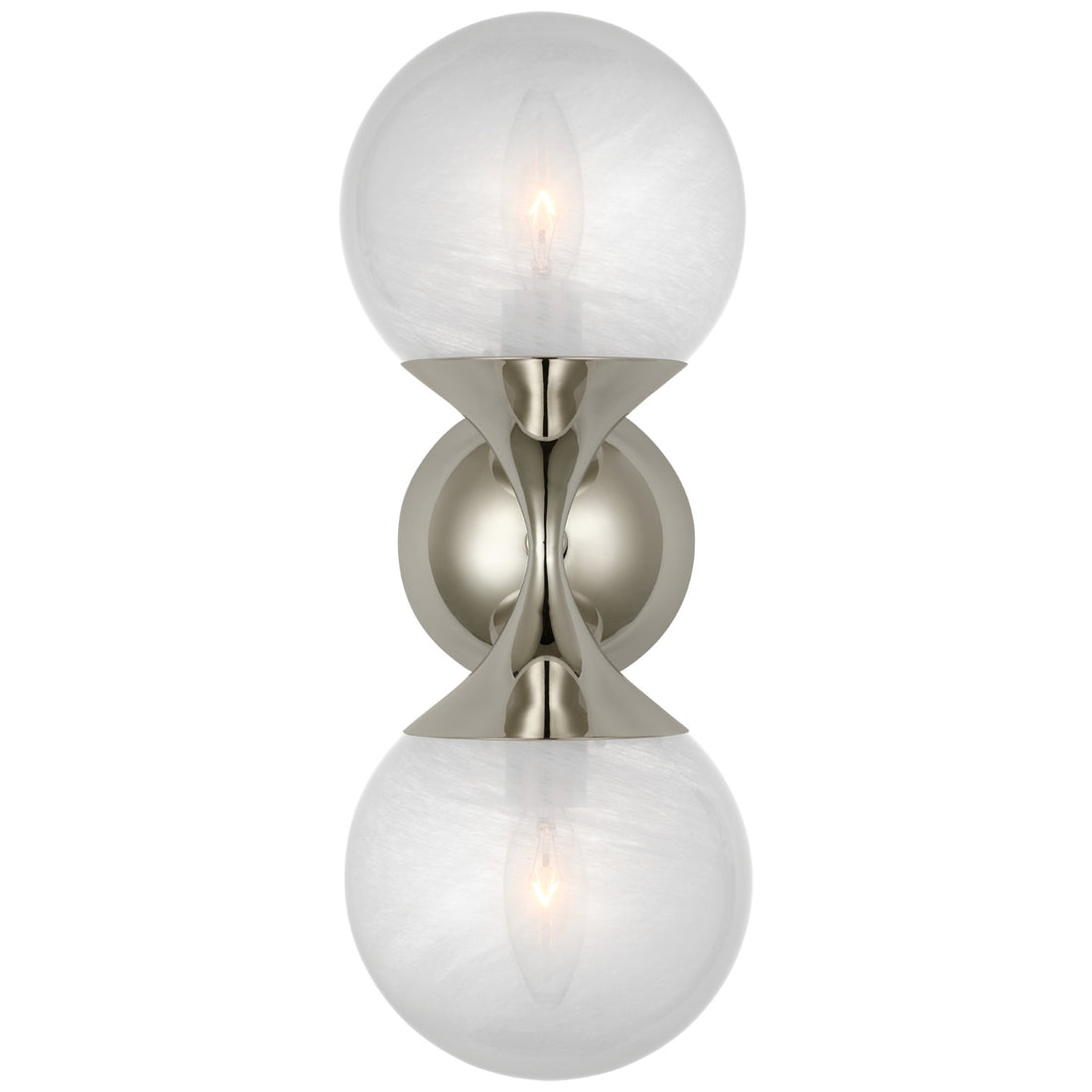 VISUAL COMFORT SIGNATURE, CRISTOL DOUBLE SCONCE, WALL SCONCES