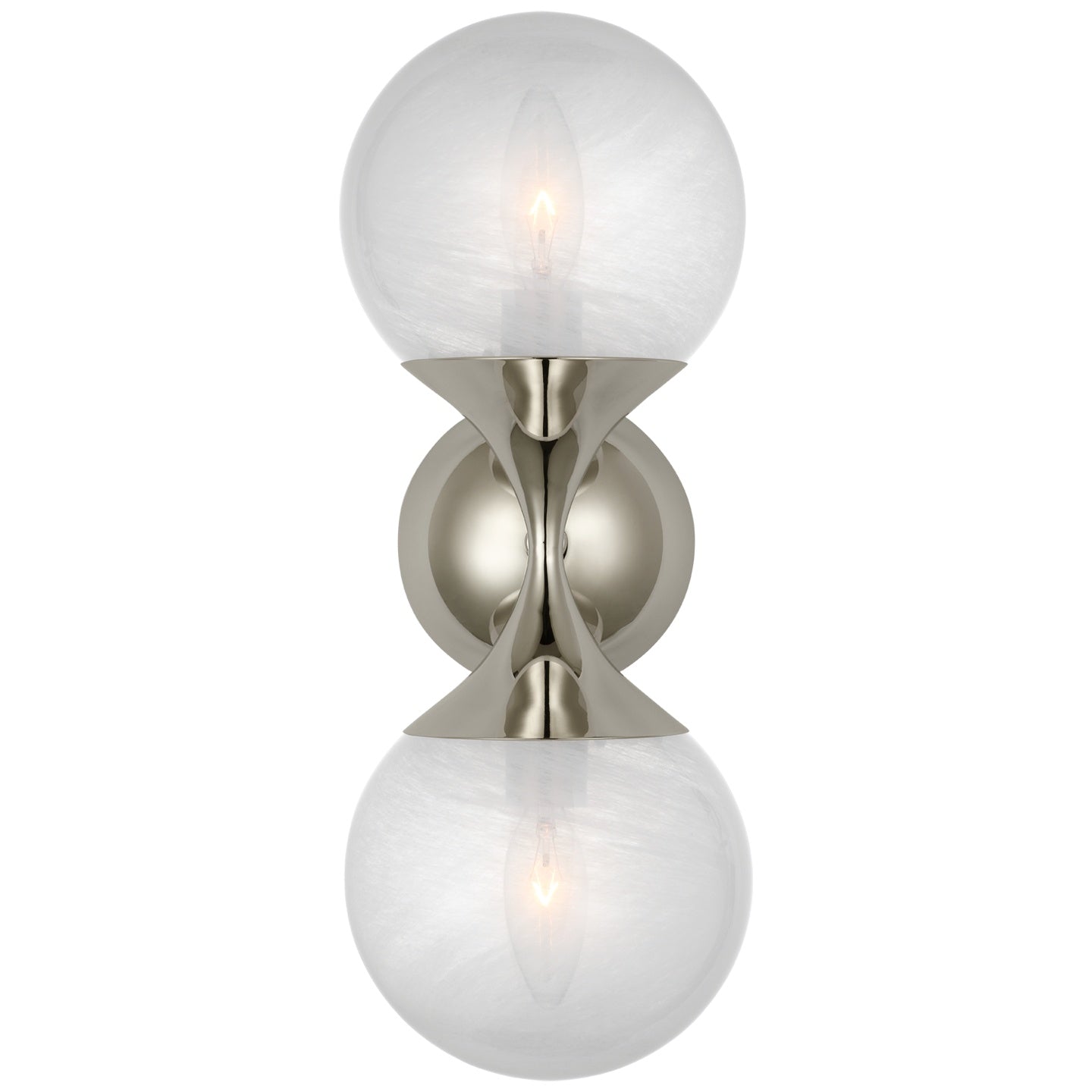 VISUAL COMFORT SIGNATURE, CRISTOL DOUBLE SCONCE, WALL SCONCES