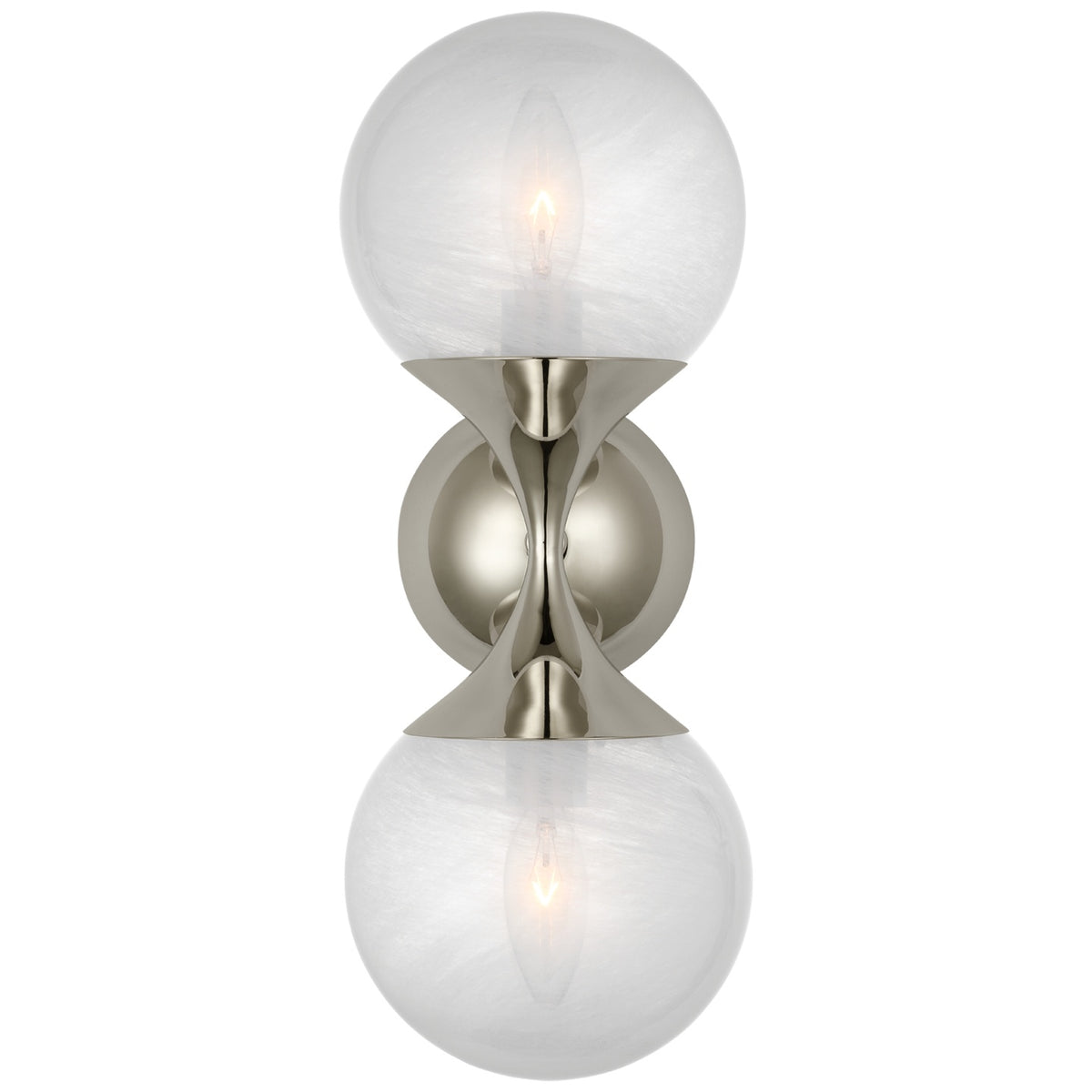 VISUAL COMFORT SIGNATURE, CRISTOL DOUBLE SCONCE, WALL SCONCES