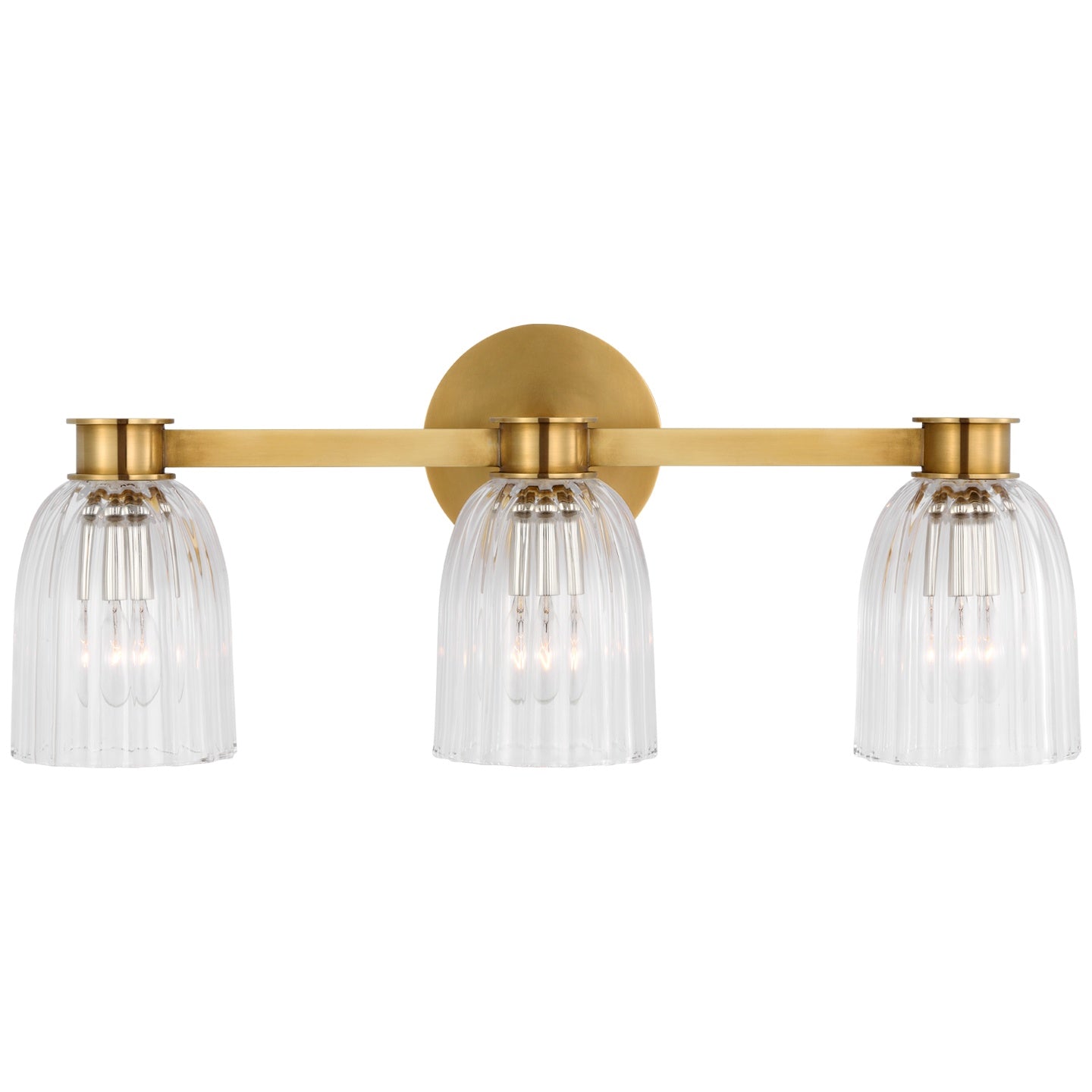 VISUAL COMFORT SIGNATURE, ASALEA TRIPLE VANITY LIGHT, BATH VANITY LIGHT