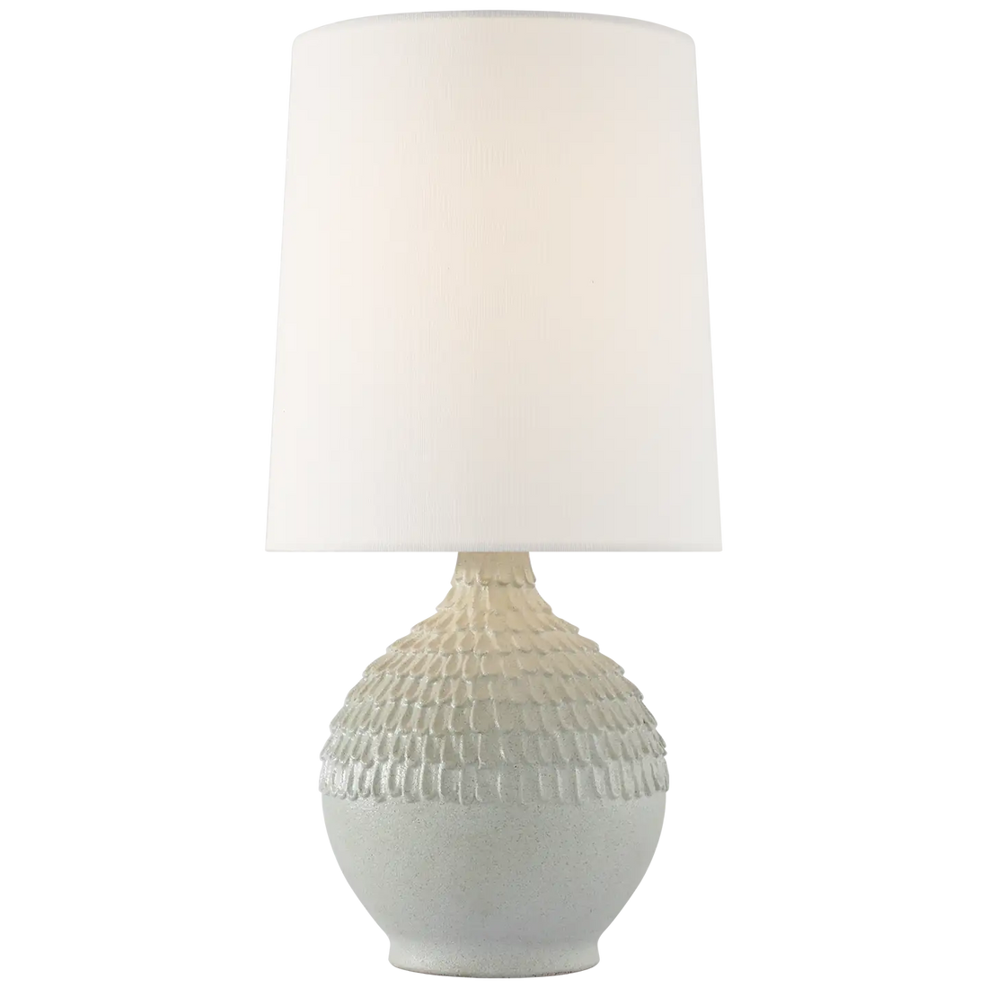 VISUAL COMFORT SIGNATURE, MORAVA HAND CARVED TABLE LAMP, TABLE LAMPS