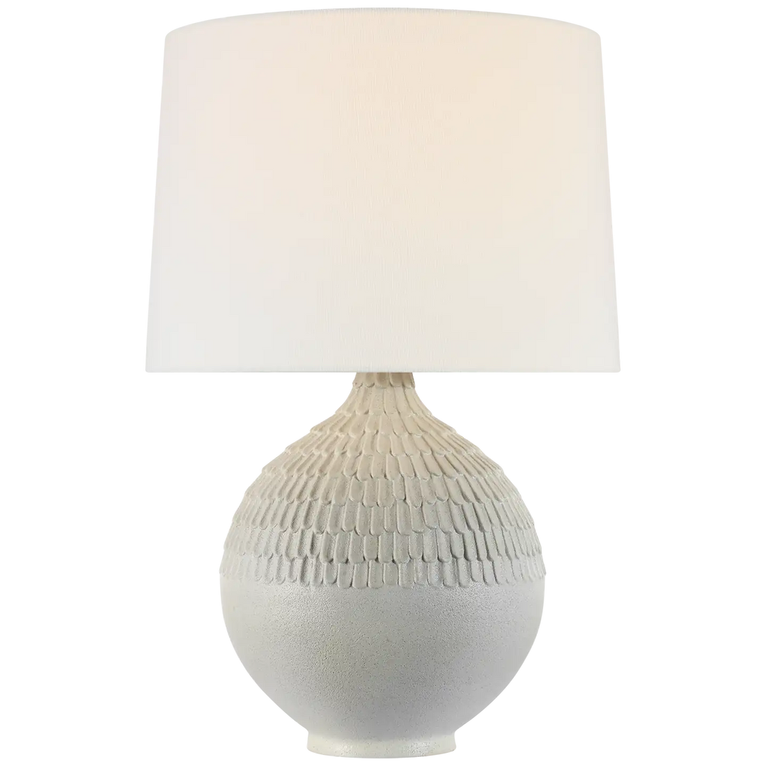 VISUAL COMFORT SIGNATURE, MORAVA HAND CARVED TABLE LAMP, TABLE LAMPS