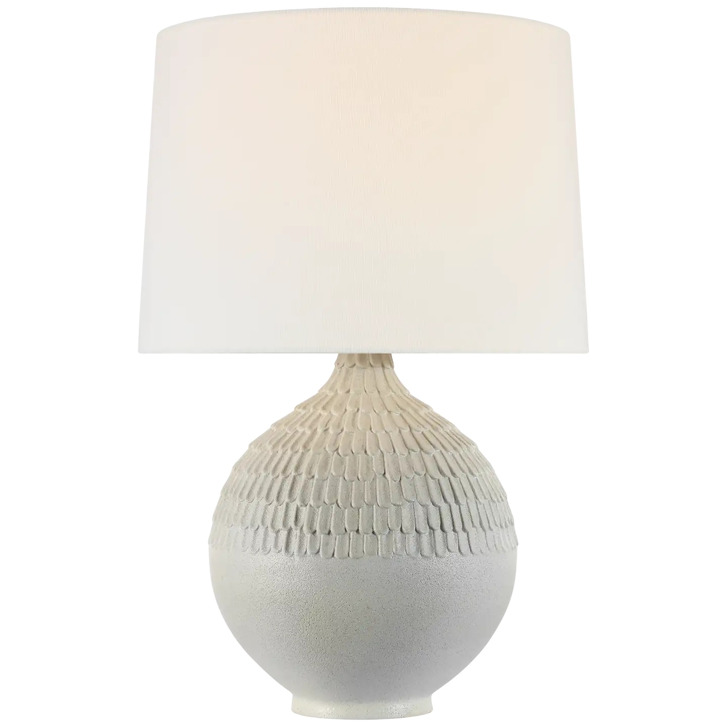 VISUAL COMFORT SIGNATURE, MORAVA HAND CARVED TABLE LAMP, TABLE LAMPS