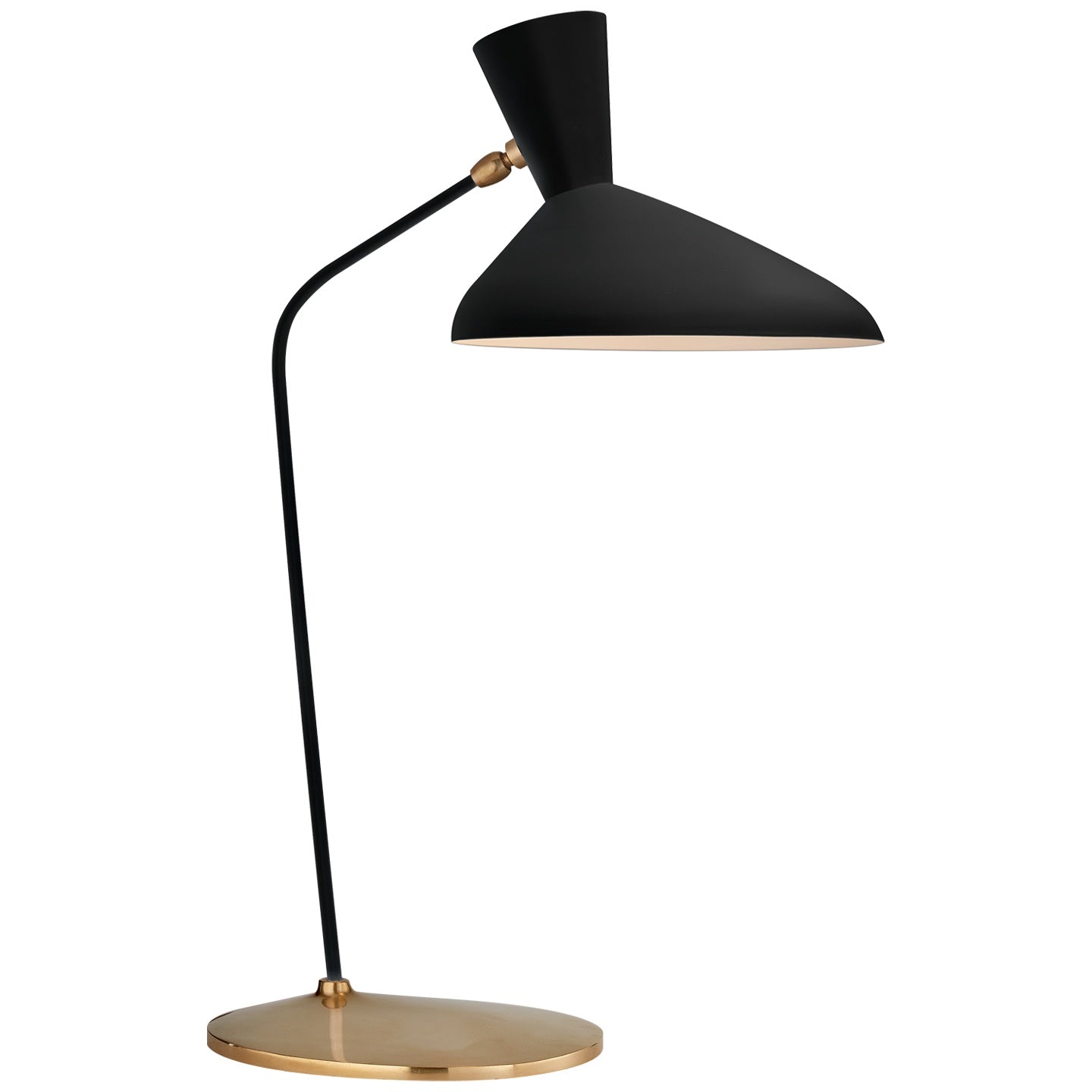 VISUAL COMFORT SIGNATURE, AUSTEN OFFSET TABLE LAMP, TABLE LAMPS