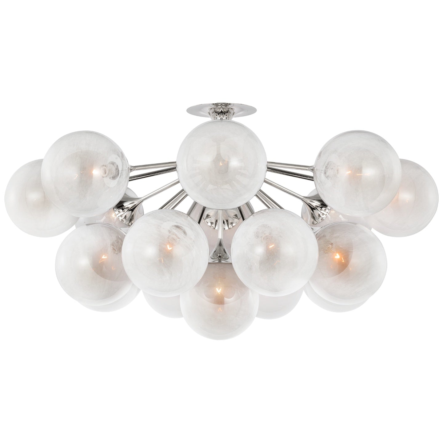 VISUAL COMFORT SIGNATURE, CRISTOL FLUSH MOUNT, FLUSH MOUNT CEILING LIGHTS