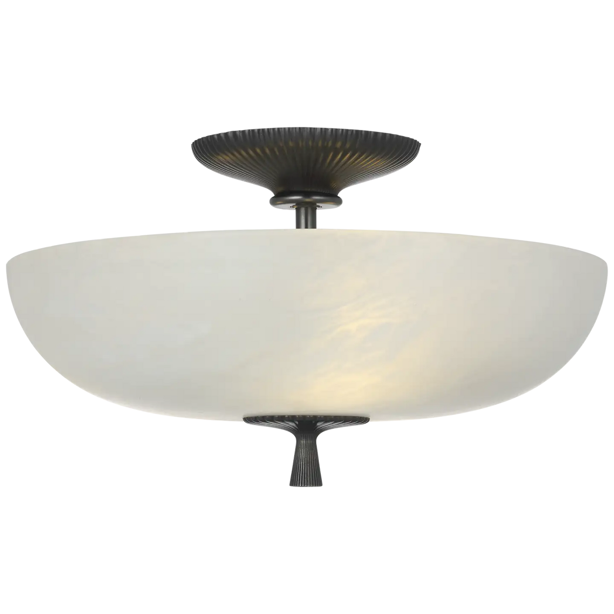 VISUAL COMFORT SIGNATURE, PASCAL BOWL SEMI-FLUSH MOUNT, FLUSH MOUNT CEILING LIGHTS