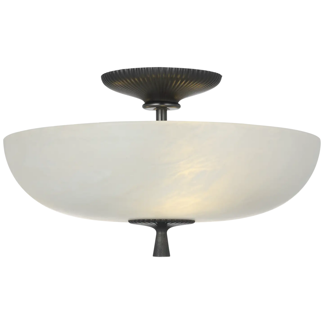 VISUAL COMFORT SIGNATURE, PASCAL BOWL SEMI-FLUSH MOUNT, FLUSH MOUNT CEILING LIGHTS