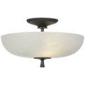 VISUAL COMFORT SIGNATURE, PASCAL BOWL SEMI-FLUSH MOUNT, FLUSH MOUNT CEILING LIGHTS