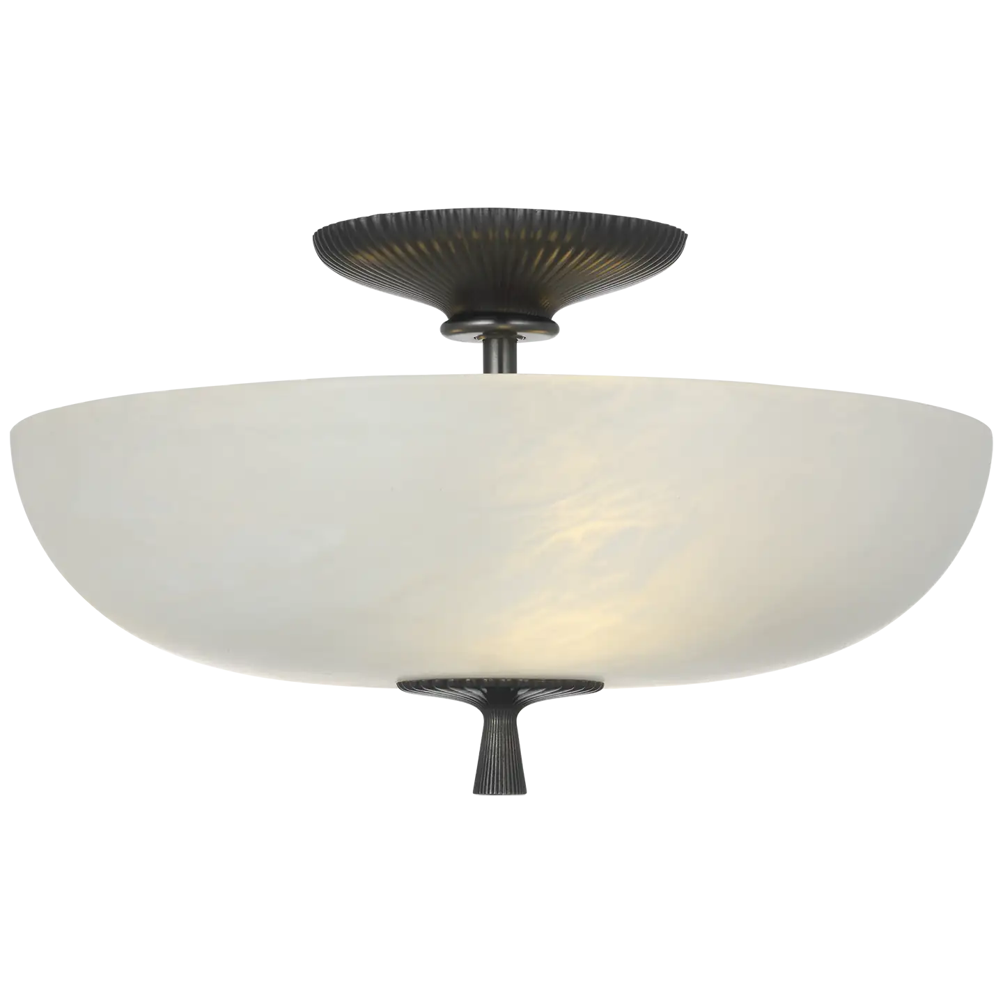 VISUAL COMFORT SIGNATURE, PASCAL BOWL SEMI-FLUSH MOUNT, FLUSH MOUNT CEILING LIGHTS
