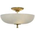 VISUAL COMFORT SIGNATURE, PASCAL BOWL SEMI-FLUSH MOUNT, FLUSH MOUNT CEILING LIGHTS