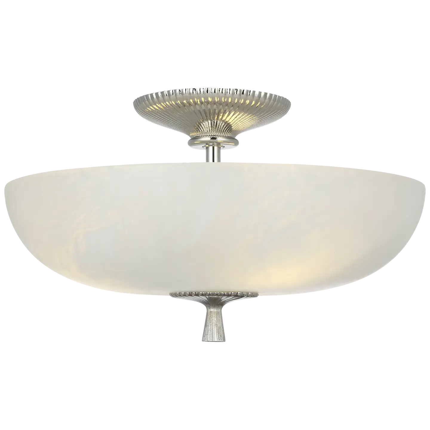 VISUAL COMFORT SIGNATURE, PASCAL BOWL SEMI-FLUSH MOUNT, FLUSH MOUNT CEILING LIGHTS
