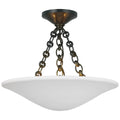 VISUAL COMFORT SIGNATURE, MOLLINO SEMI FLUSH MOUNT, FLUSH MOUNT CEILING LIGHTS
