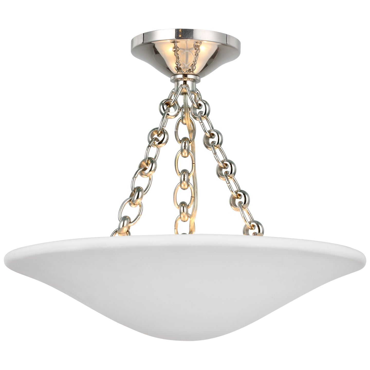 VISUAL COMFORT SIGNATURE, MOLLINO SEMI FLUSH MOUNT, FLUSH MOUNT CEILING LIGHTS