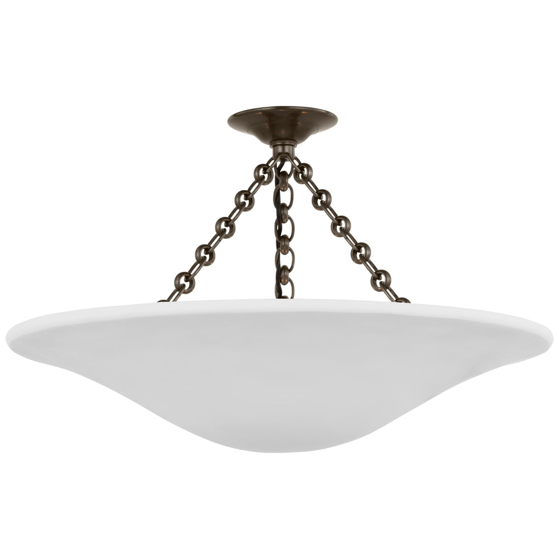 VISUAL COMFORT SIGNATURE, MOLLINO SEMI-FLUSH MOUNT, FLUSH MOUNT CEILING LIGHTS