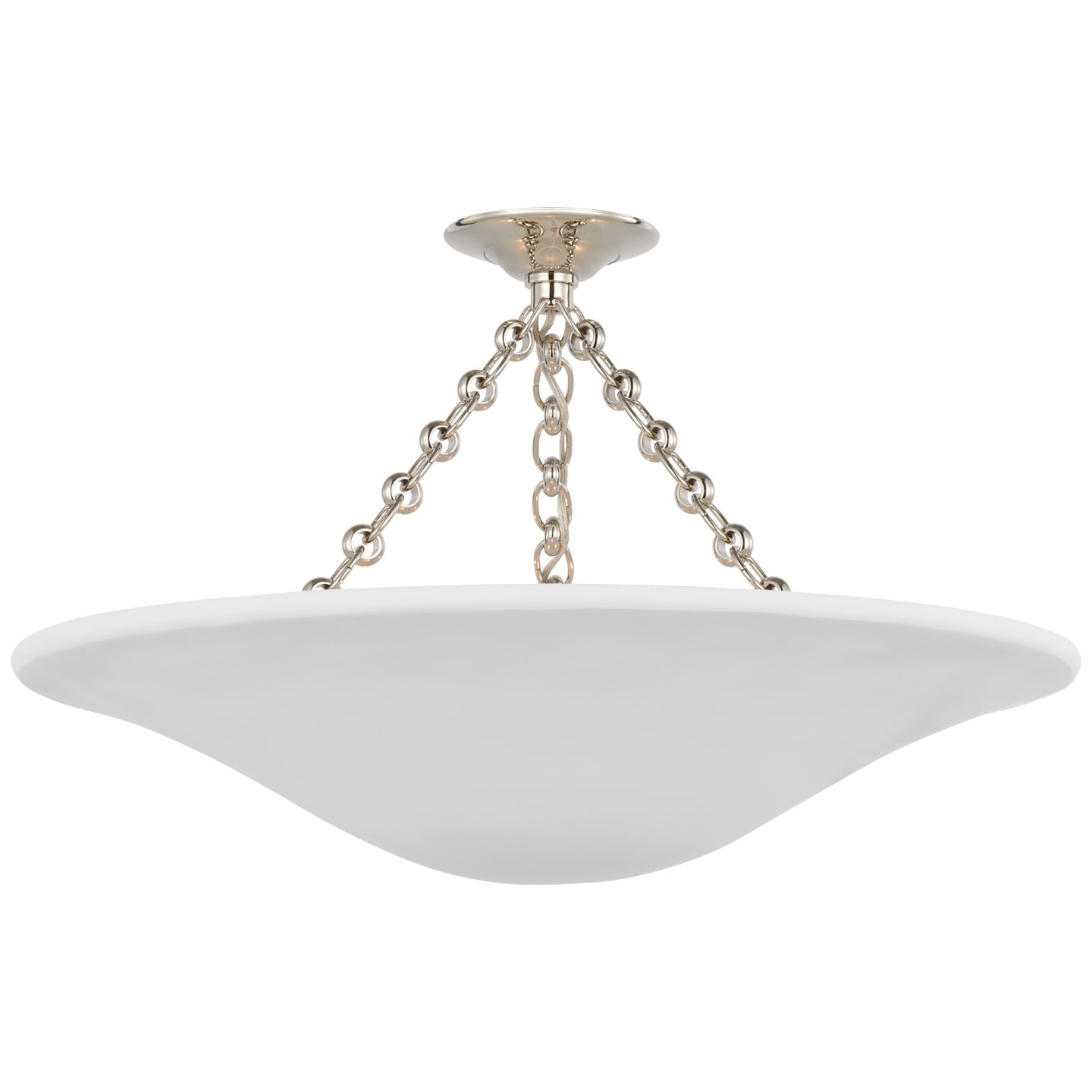 VISUAL COMFORT SIGNATURE, MOLLINO SEMI-FLUSH MOUNT, FLUSH MOUNT CEILING LIGHTS