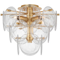 VISUAL COMFORT SIGNATURE, LOIRE TIERED FLUSH MOUNT, FLUSH MOUNT CEILING LIGHTS