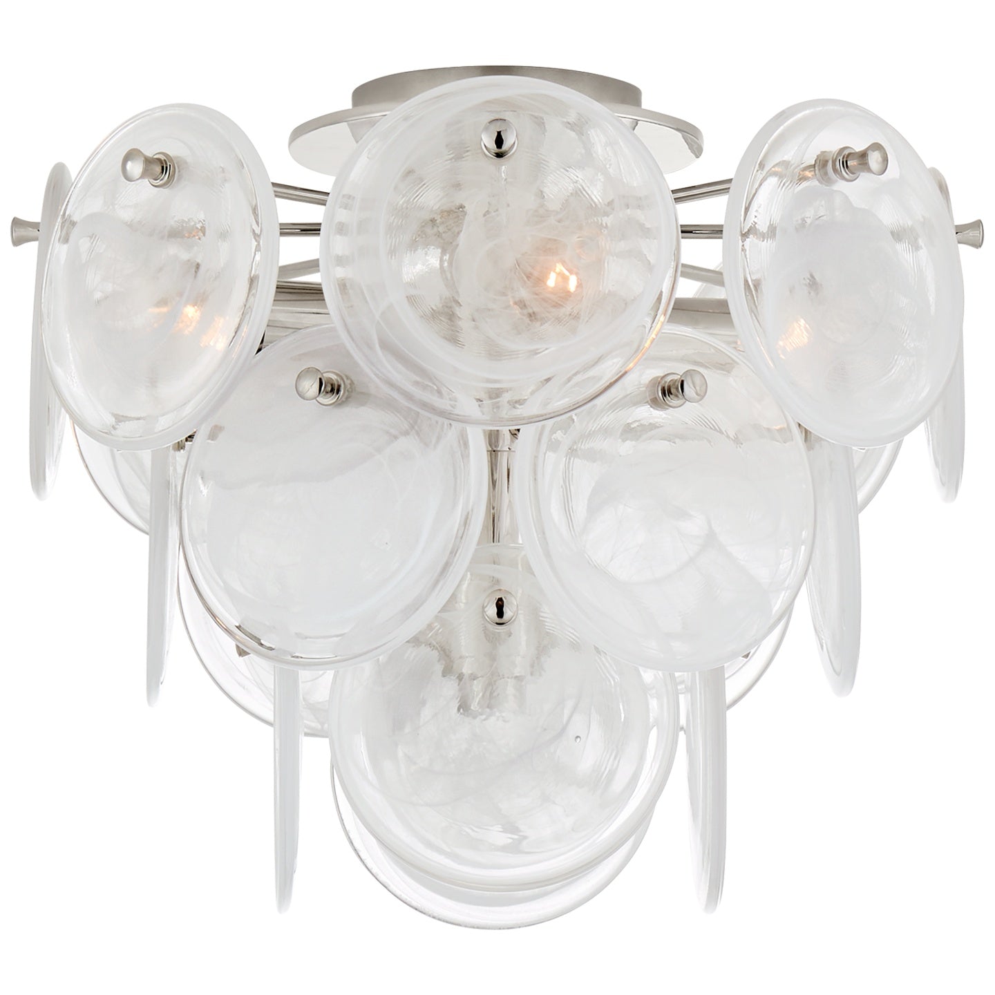 VISUAL COMFORT SIGNATURE, LOIRE TIERED FLUSH MOUNT, FLUSH MOUNT CEILING LIGHTS