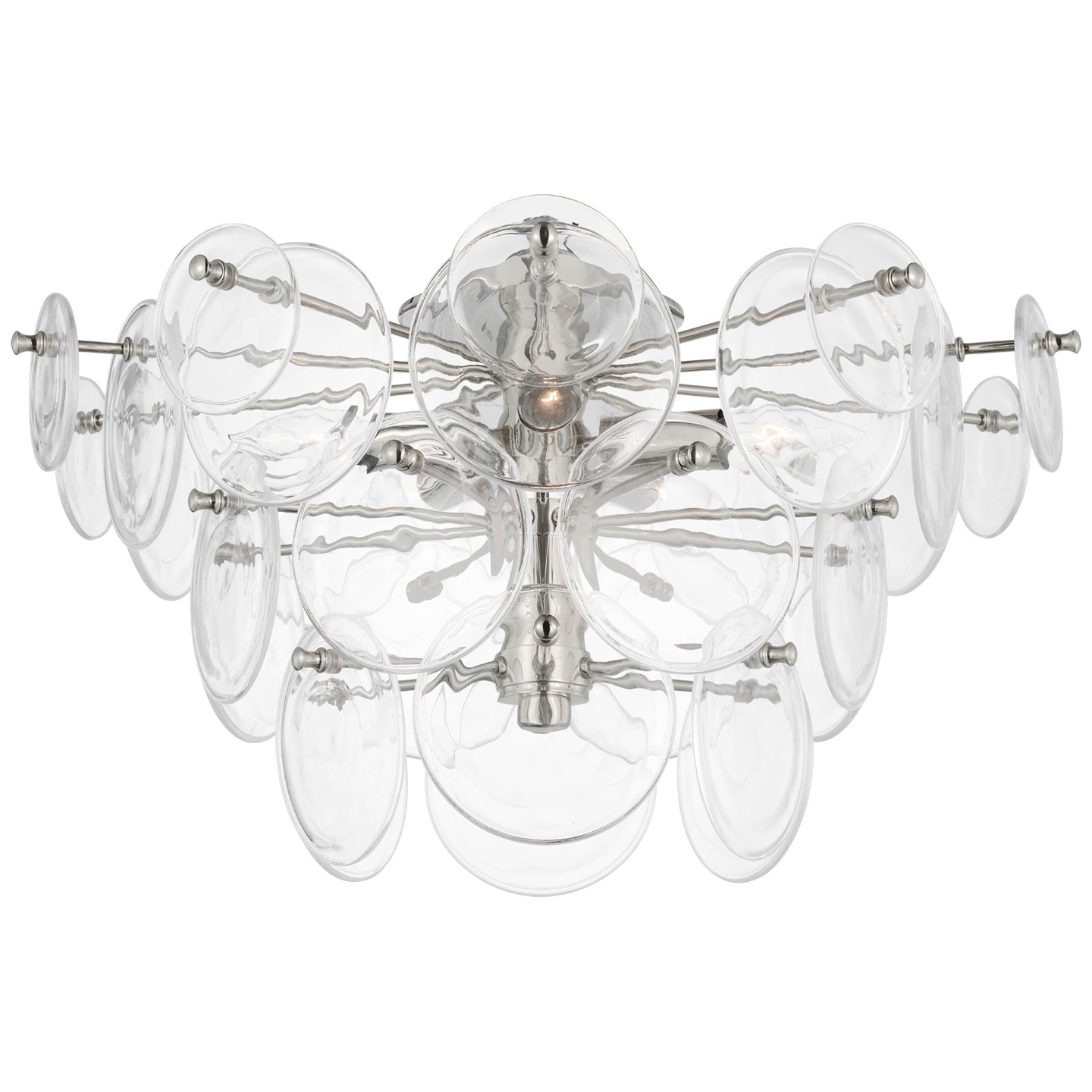 VISUAL COMFORT SIGNATURE, LOIRE TIERED FLUSH MOUNT, FLUSH MOUNT CEILING LIGHTS