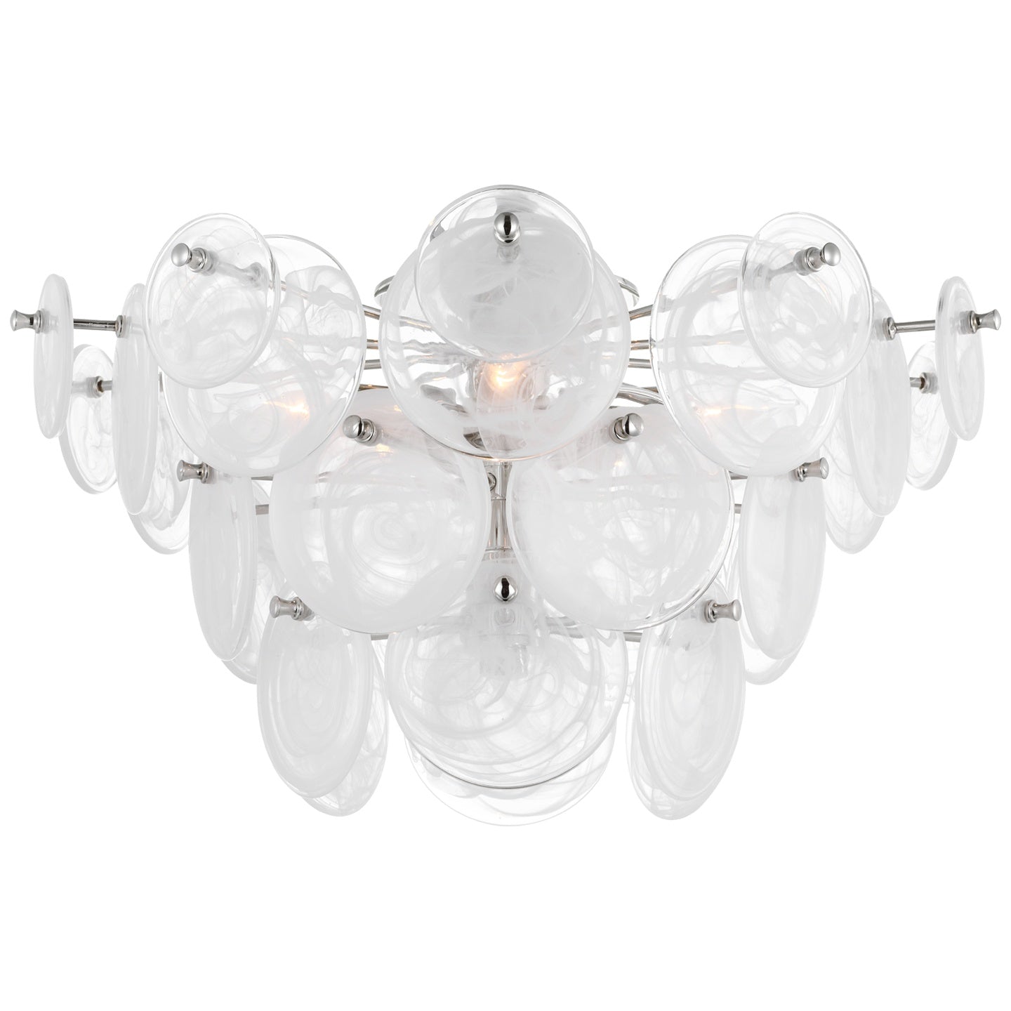 VISUAL COMFORT SIGNATURE, LOIRE TIERED FLUSH MOUNT, FLUSH MOUNT CEILING LIGHTS