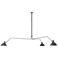 VISUAL COMFORT SIGNATURE, CHARLTON GRANDE TRIPLE ARM CHANDELIER, CHANDELIER LIGHT