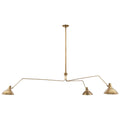 VISUAL COMFORT SIGNATURE, CHARLTON GRANDE TRIPLE ARM CHANDELIER, CHANDELIER LIGHT