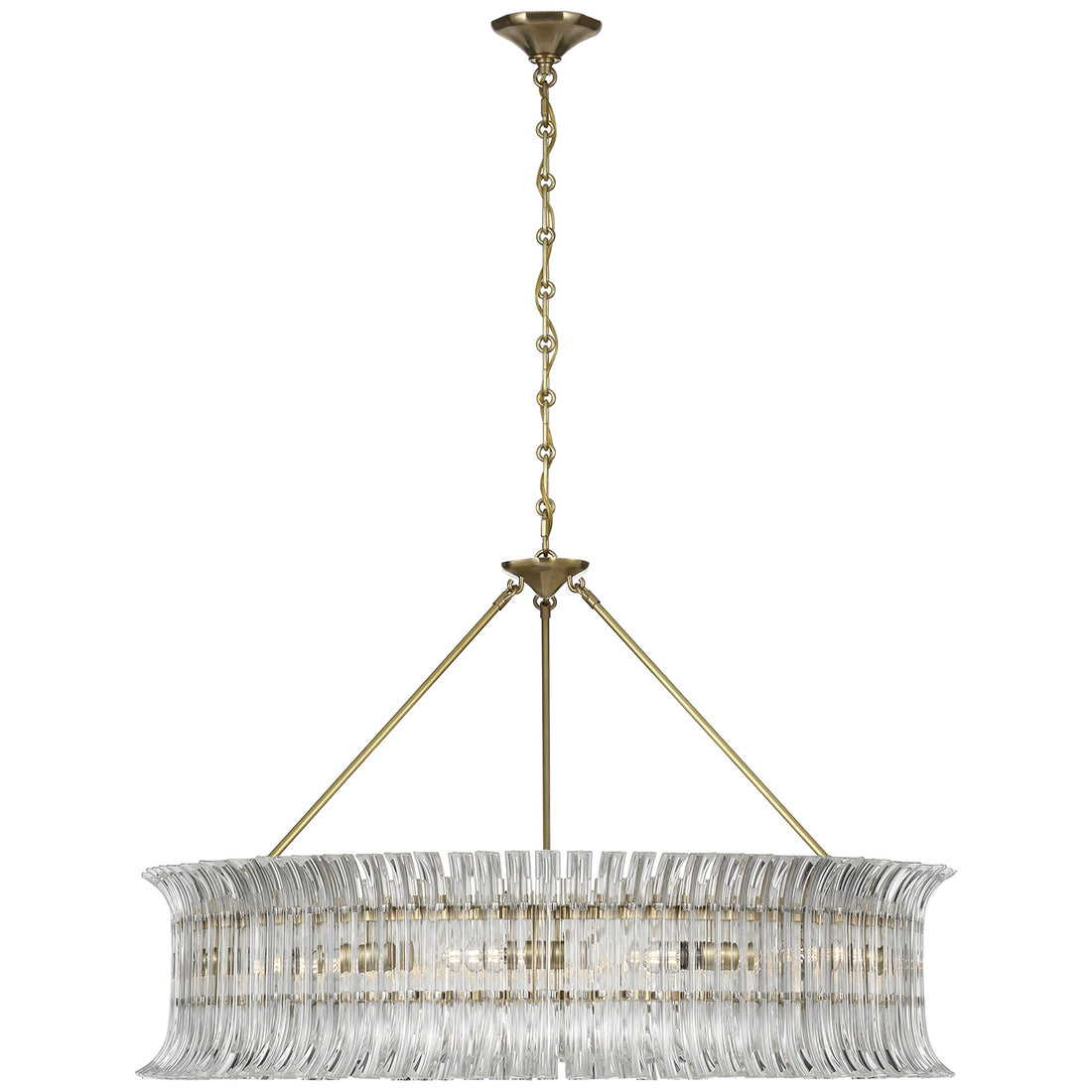 VISUAL COMFORT SIGNATURE, RHINE RING CHANDELIER, CHANDELIER LIGHT
