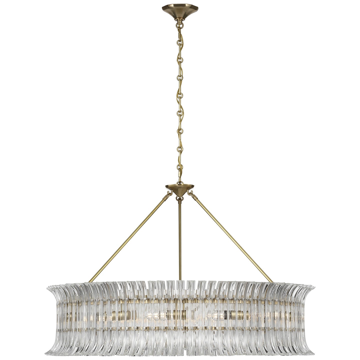 VISUAL COMFORT SIGNATURE, RHINE RING CHANDELIER, CHANDELIER LIGHT