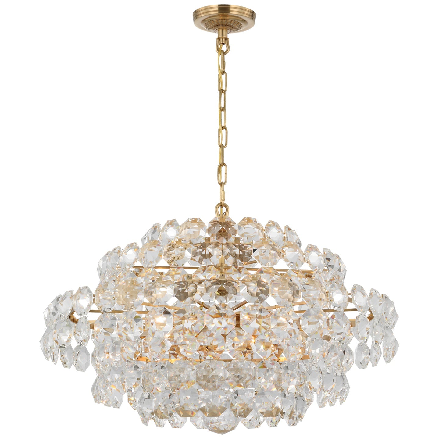 VISUAL COMFORT SIGNATURE, SANGER CHANDELIER, CHANDELIER LIGHT