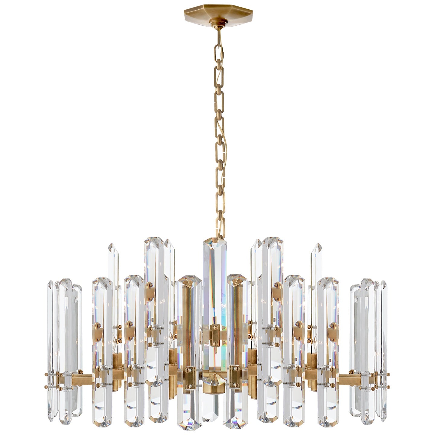 VISUAL COMFORT SIGNATURE, BONNINGTON CHANDELIER, CHANDELIER LIGHT