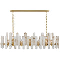VISUAL COMFORT SIGNATURE, BONNINGTON LINEAR CHANDELIER, LINEAR LIGHT