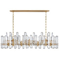 VISUAL COMFORT SIGNATURE, BONNINGTON LINEAR CHANDELIER, LINEAR LIGHT