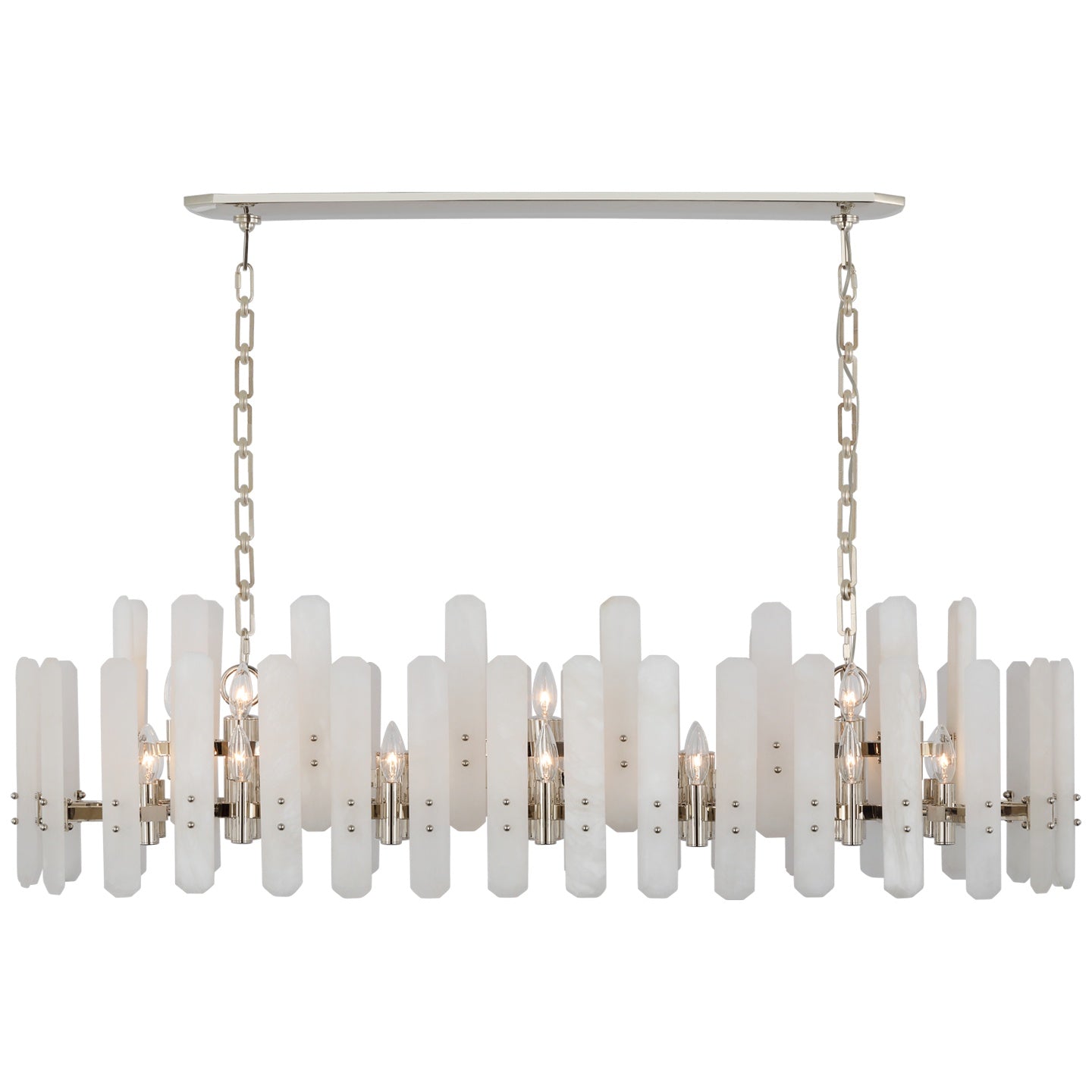 VISUAL COMFORT SIGNATURE, BONNINGTON LINEAR CHANDELIER, LINEAR LIGHT