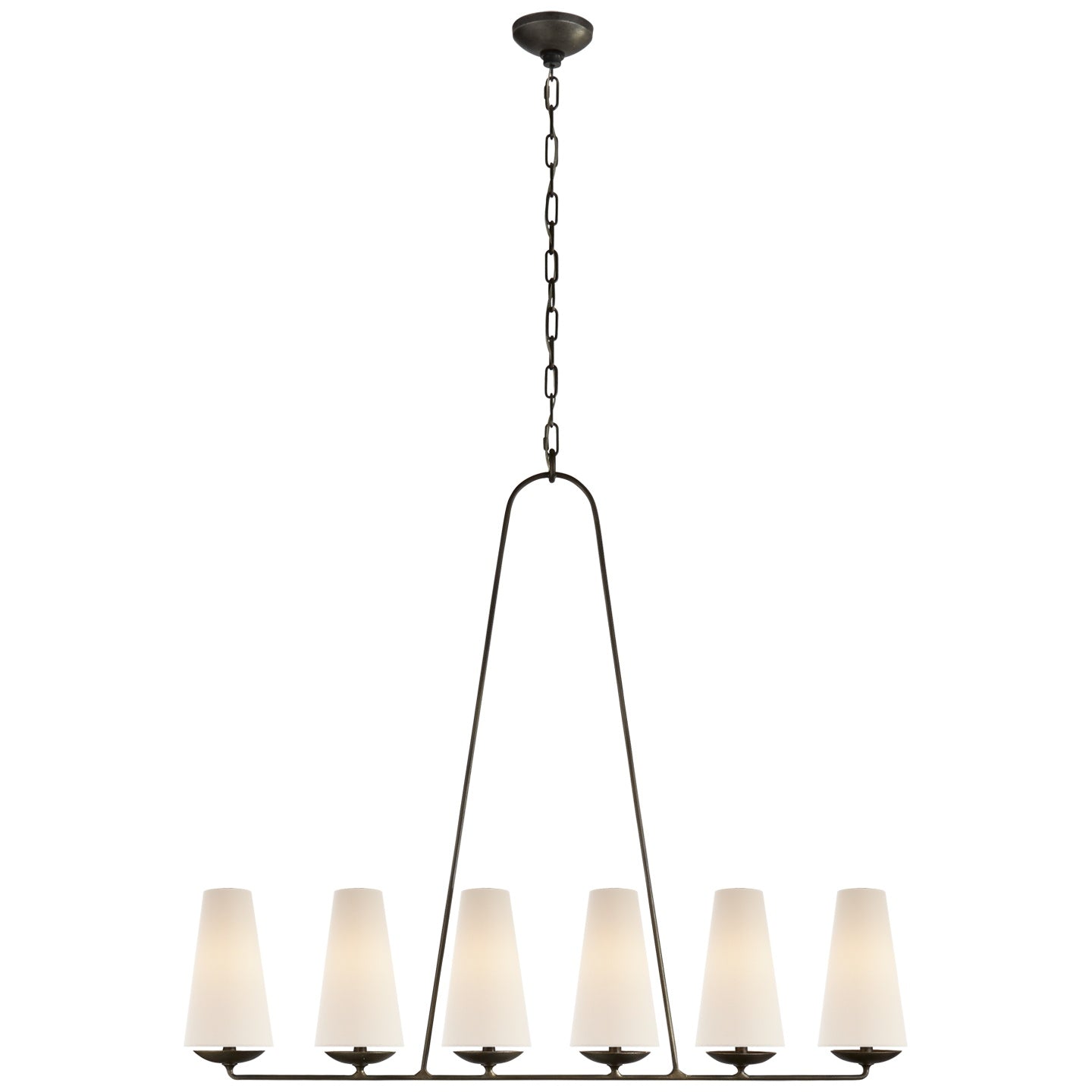 VISUAL COMFORT SIGNATURE, FONTAINE LINEAR CHANDELIER, LINEAR LIGHT