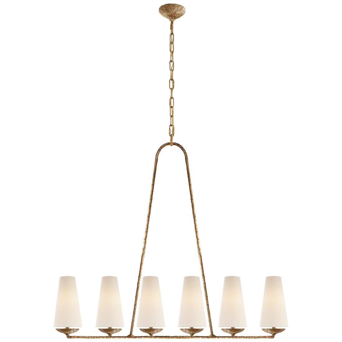 VISUAL COMFORT SIGNATURE, FONTAINE LINEAR CHANDELIER, LINEAR LIGHT