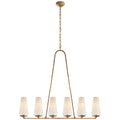 VISUAL COMFORT SIGNATURE, FONTAINE LINEAR CHANDELIER, LINEAR LIGHT