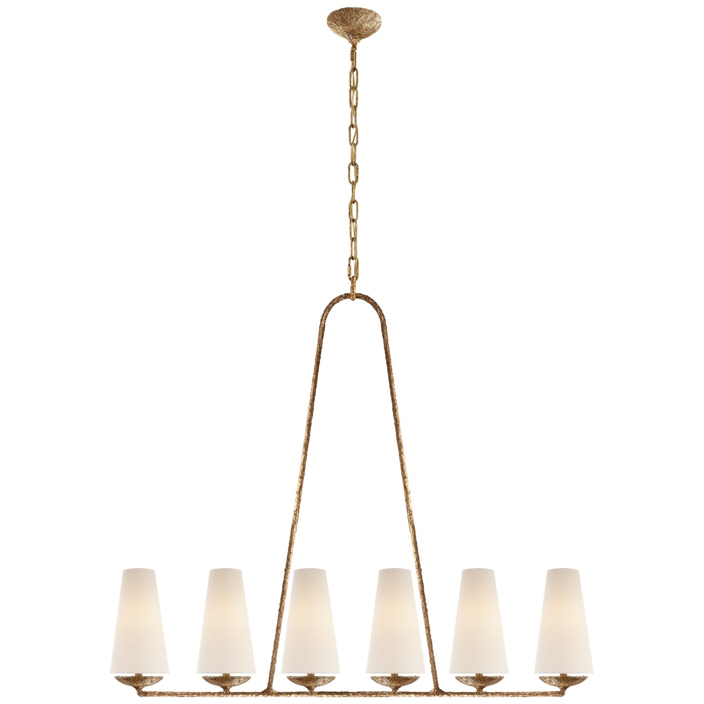 VISUAL COMFORT SIGNATURE, FONTAINE LINEAR CHANDELIER, LINEAR LIGHT