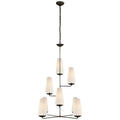 VISUAL COMFORT SIGNATURE, FONTAINE VERTICAL CHANDELIER, CHANDELIER LIGHT