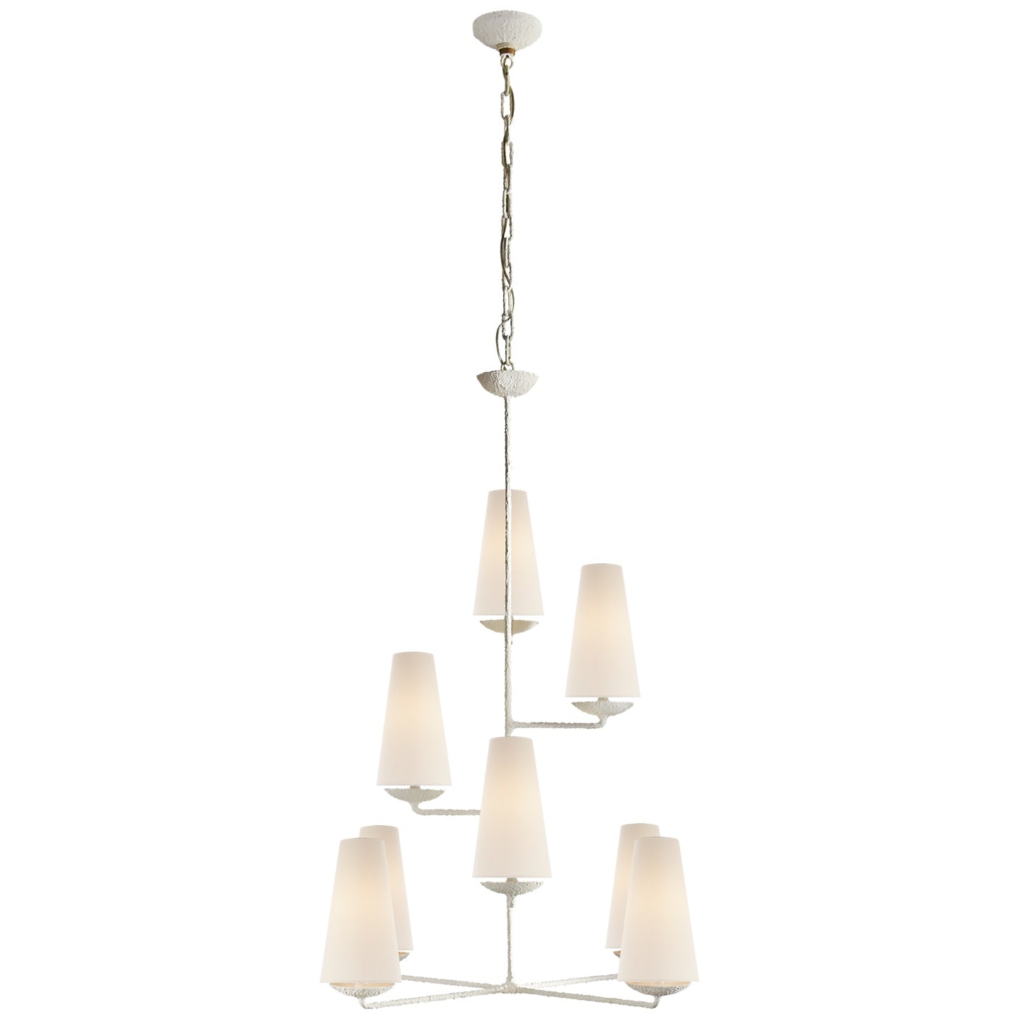 VISUAL COMFORT SIGNATURE, FONTAINE VERTICAL CHANDELIER, CHANDELIER LIGHT