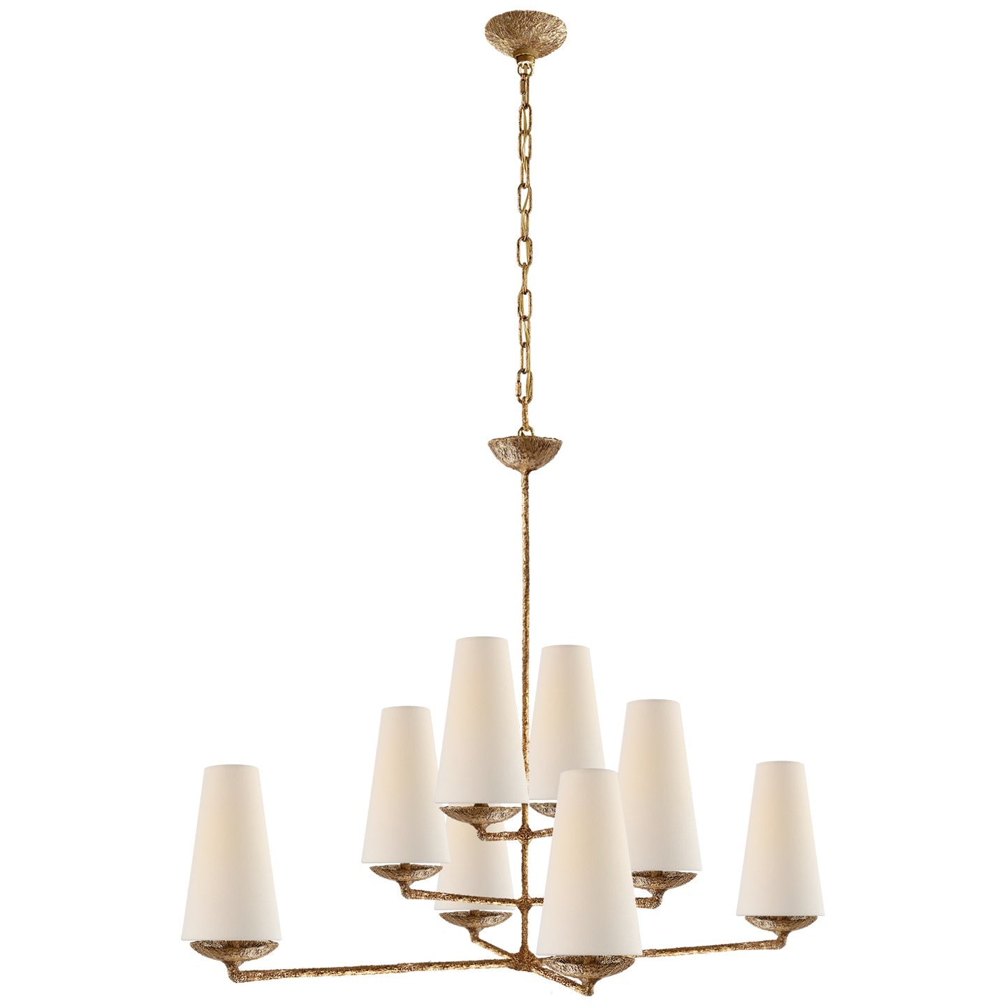 VISUAL COMFORT SIGNATURE, FONTAINE OFFSET CHANDELIER, CHANDELIER LIGHT