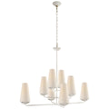 VISUAL COMFORT SIGNATURE, FONTAINE OFFSET CHANDELIER, CHANDELIER LIGHT