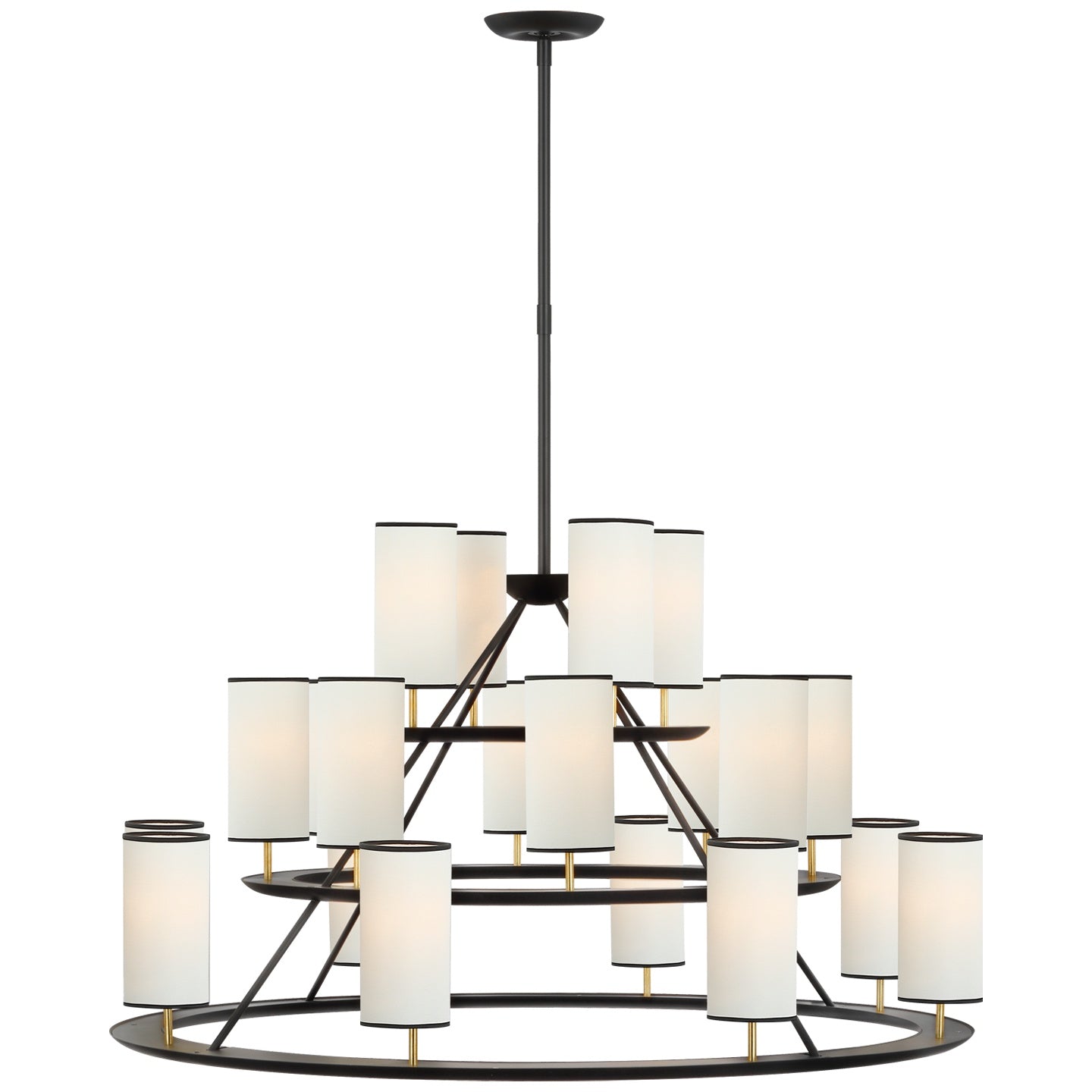 VISUAL COMFORT SIGNATURE, TREVI XL 3-TIER CHANDELIER, CHANDELIER LIGHT