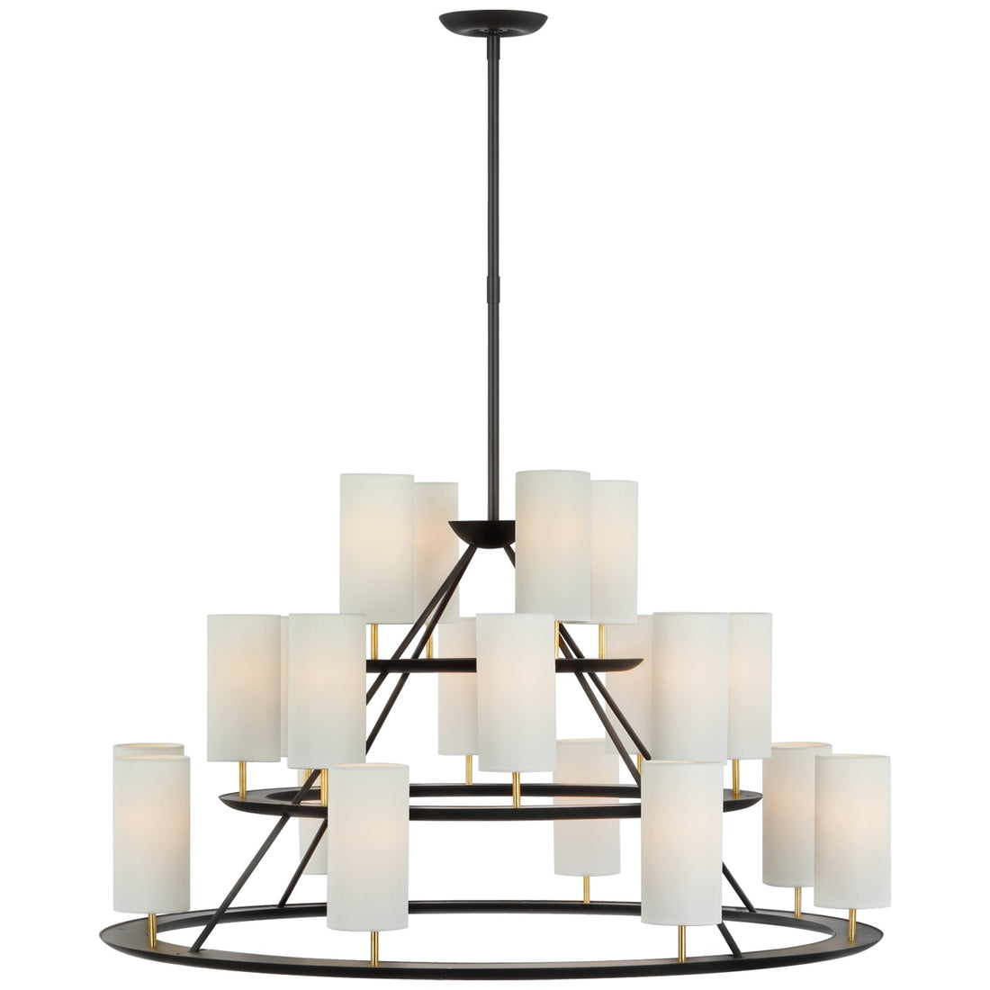 VISUAL COMFORT SIGNATURE, TREVI XL 3-TIER CHANDELIER, CHANDELIER LIGHT