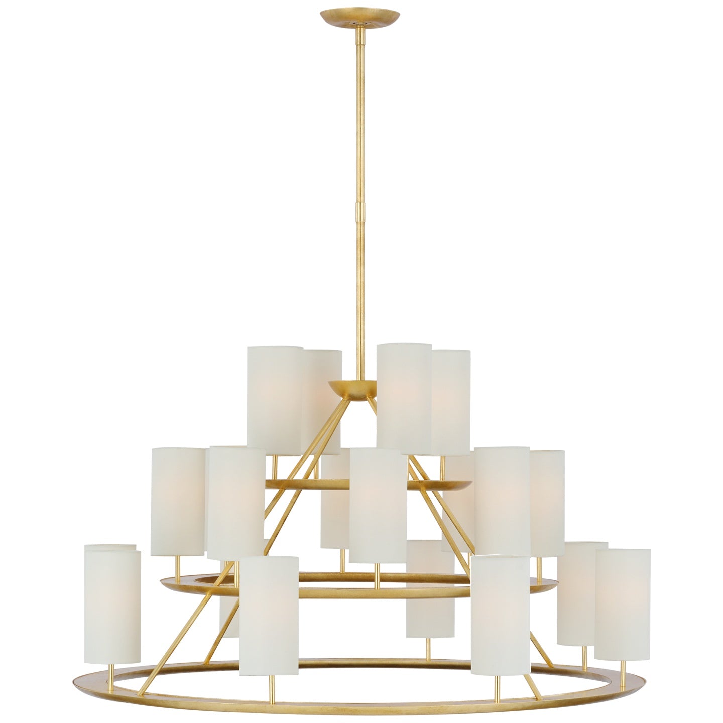 VISUAL COMFORT SIGNATURE, TREVI XL 3-TIER CHANDELIER, CHANDELIER LIGHT