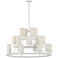 VISUAL COMFORT SIGNATURE, TREVI XL 3-TIER CHANDELIER, CHANDELIER LIGHT