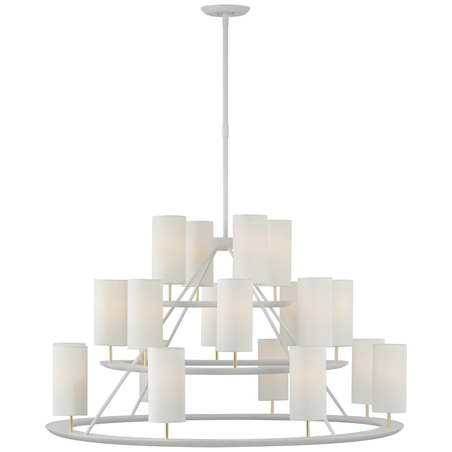 VISUAL COMFORT SIGNATURE, TREVI XL 3-TIER CHANDELIER, CHANDELIER LIGHT
